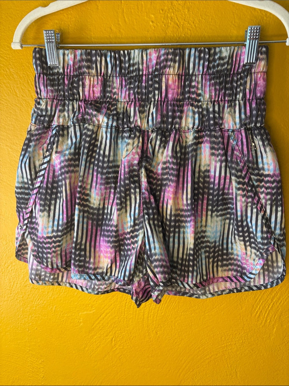 FP Movement Free People Like New Euphoria Print The Way Home Shorts Large Sporty